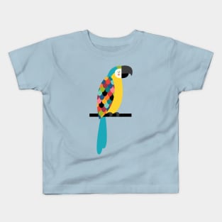 Macaw Parrot Kids T-Shirt